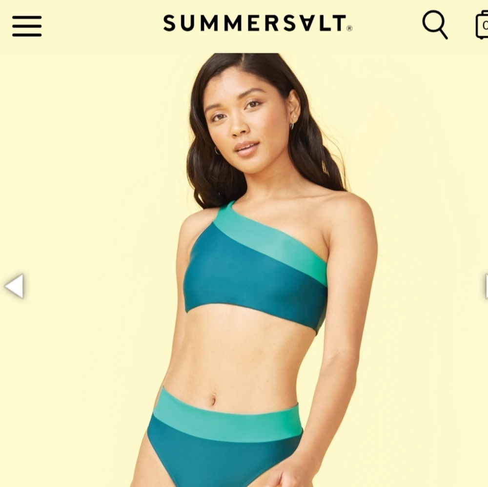 Summersalt side stroke bikini top